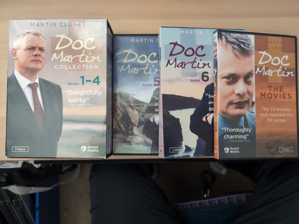 Doc Martin: The First Six Series & Movies DVD Seasons 1-6 Martin Clunes Lot